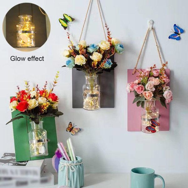 other home decor decoration pendant simulation rose flower plant vase hanging on the smooth wall creative vases
other home decor decoration pendant simulation rose flower plant vase hanging on the smooth wall creative vases