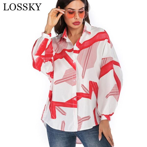 lossky spaper plaid print blouse shirt long sleeve button turn down collar casual loose blouses shirts blusa streetwear 210520, White
lossky spaper plaid print blouse shirt long sleeve button turn down collar casual loose blouses shirts blusa streetwear 210520, White