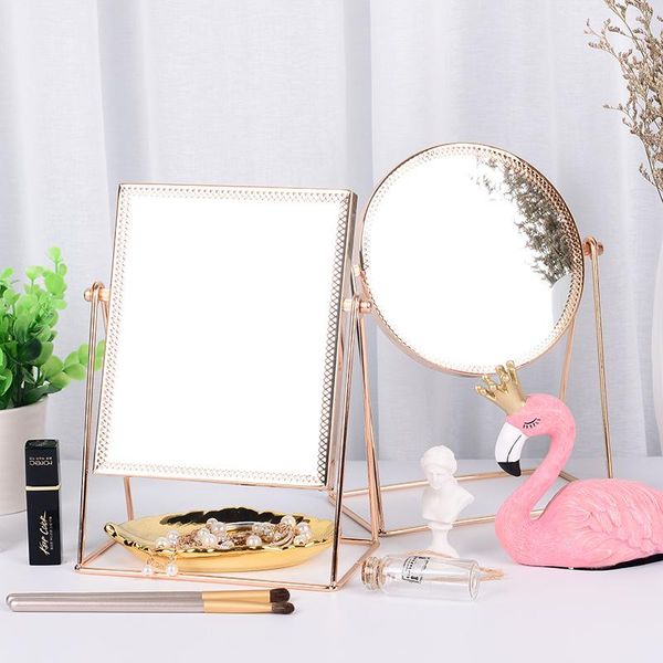 mirrors hd gold edge bracket makeup mirror 360 degree rotating portable simple deskcosmetic metal vanity make up tool
mirrors hd gold edge bracket makeup mirror 360 degree rotating portable simple deskcosmetic metal vanity make up tool