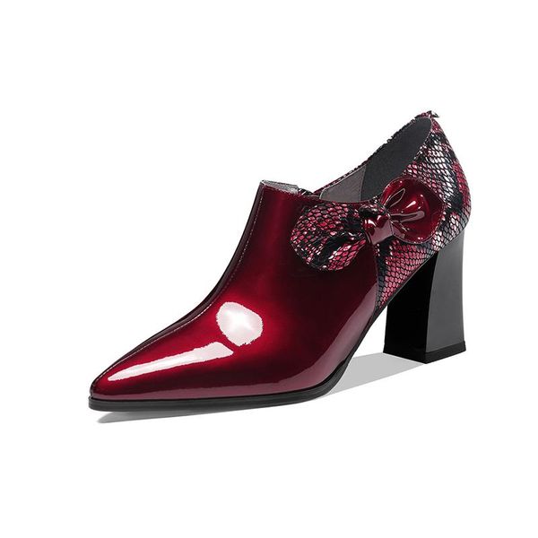 fashion women pumps spring autumn prom high heeled shoes woman genuine leather pointed toe female dress, Black
fashion women pumps spring autumn prom high heeled shoes woman genuine leather pointed toe female dress, Black