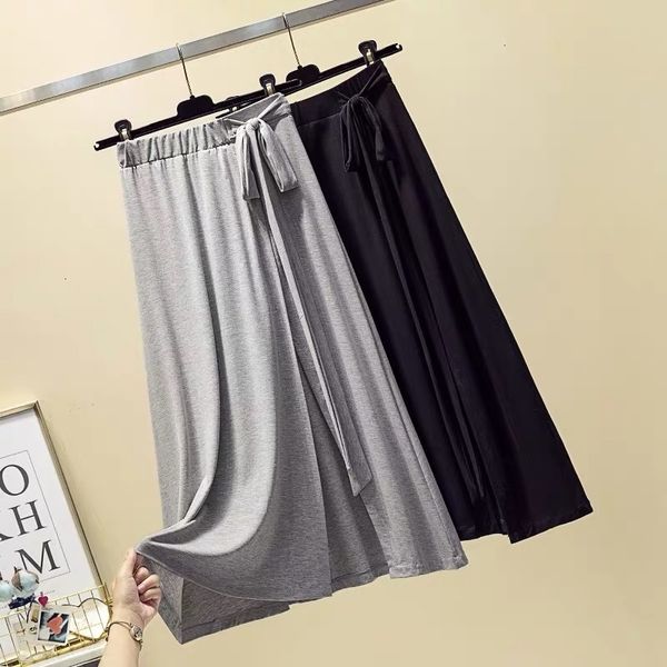 skirts skirts modal knitting elastic waist sashes soft cotton jersey split a-line ankle long s f6w1, Black
skirts skirts modal knitting elastic waist sashes soft cotton jersey split a-line ankle long s f6w1, Black
