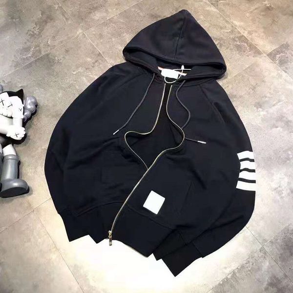 21 spring and summer new fashion + b striped simple casual loose yarn dyed terry couple cardigan, Black
21 spring and summer new fashion + b striped simple casual loose yarn dyed terry couple cardigan, Black