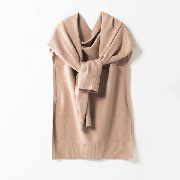 coats coats korean multi functional cashmere shawl versatile wool knitted scarf for women's warm cold protection shoulder and neck p, Tan;black
coats coats korean multi functional cashmere shawl versatile wool knitted scarf for women's warm cold protection shoulder and neck p, Tan;black