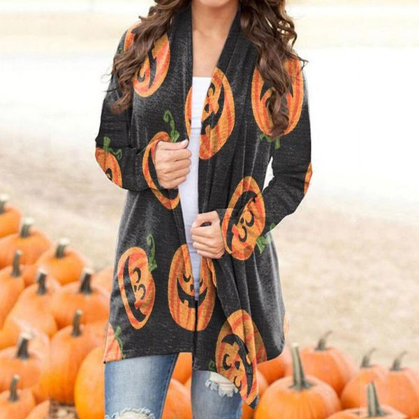 women's jackets halloween pumpkin print casual cardigan autumn winter long sleeve open stitch women fashion v neck streetwear outerwea, Black;brown
women's jackets halloween pumpkin print casual cardigan autumn winter long sleeve open stitch women fashion v neck streetwear outerwea, Black;brown