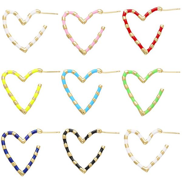 hoop & huggie fashion dazzle earrings colorful for women 2021 trend heart personality round enamel eardrop circle ear jewelry, Golden;silver
hoop & huggie fashion dazzle earrings colorful for women 2021 trend heart personality round enamel eardrop circle ear jewelry, Golden;silver