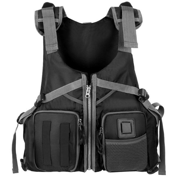 adjustable fishing lifesaving jacket safety life vest outdoor multifunction breathable swimming for men women & buoy
adjustable fishing lifesaving jacket safety life vest outdoor multifunction breathable swimming for men women & buoy