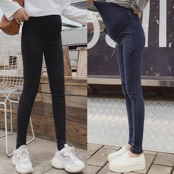 maternity bottoms korean fashion pregnancy stomach lift pants autumn and winter pregnant women high-elastic fried flower feet jeans, White
maternity bottoms korean fashion pregnancy stomach lift pants autumn and winter pregnant women high-elastic fried flower feet jeans, White