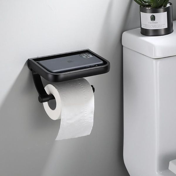 toilet paper holders wall mount roll storage rack multi-function holder bathroom mobile phone shelves decorative goods
toilet paper holders wall mount roll storage rack multi-function holder bathroom mobile phone shelves decorative goods