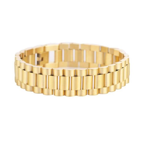 link, chain stainless steel hip hop 15mm heavy thick link wrist bracelet men women husband gift, Black
link, chain stainless steel hip hop 15mm heavy thick link wrist bracelet men women husband gift, Black