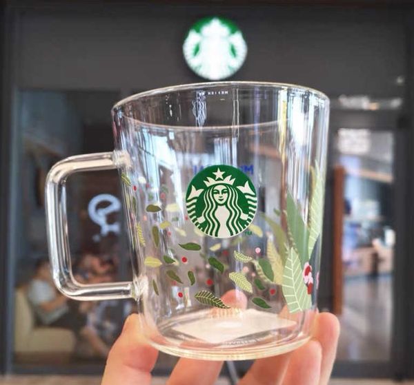 the latest 12oz starbucks glass coffee mug, thailand celebration green plant handle style water cup, packaged in a separate box2yhe
the latest 12oz starbucks glass coffee mug, thailand celebration green plant handle style water cup, packaged in a separate box2yhe