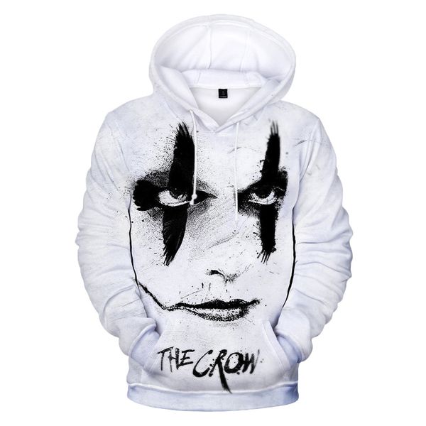 men's hoodies & sweatshirts the crow 3d print hoodie men women fashion casual long sleeve hip hop pullover horror movie harajuku street, Black
men's hoodies & sweatshirts the crow 3d print hoodie men women fashion casual long sleeve hip hop pullover horror movie harajuku street, Black