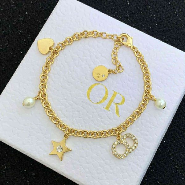 diamond inlaid letter pentagon star pearl love bracelet fashion brass bracelet high version valentine's day, Black
diamond inlaid letter pentagon star pearl love bracelet fashion brass bracelet high version valentine's day, Black