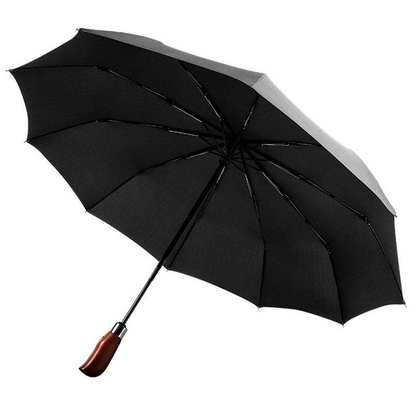 umbrellas full automatic folding umbrella men large black strong storm windproof sun retro wood handle parasol business y6s
umbrellas full automatic folding umbrella men large black strong storm windproof sun retro wood handle parasol business y6s