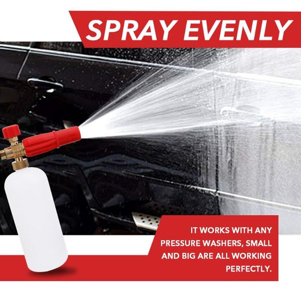high pressure washer car wash bottle made by strong pa cleaning detergent fit lance soap sprayer foam cup for karcher
high pressure washer car wash bottle made by strong pa cleaning detergent fit lance soap sprayer foam cup for karcher