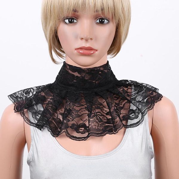 ladies lace false collar women floral lace ruffles high neck detachable shawl fake shirt collar blouse diy costume accessories1, Blue;purple
ladies lace false collar women floral lace ruffles high neck detachable shawl fake shirt collar blouse diy costume accessories1, Blue;purple
