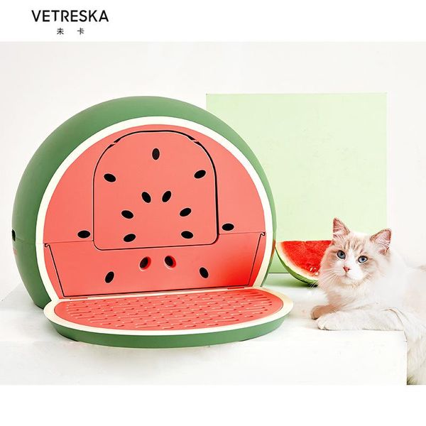 other cat supplies unka vetreska lime watermelon grapefruit fully enclosed toilet large anti-splash sand basin
other cat supplies unka vetreska lime watermelon grapefruit fully enclosed toilet large anti-splash sand basin