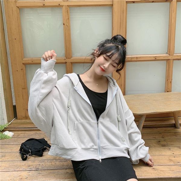 women's jackets causal cotton o-neck solid coats and women zipper long sleeve hooded coat korean pockets outerwear 0703, Black;brown
women's jackets causal cotton o-neck solid coats and women zipper long sleeve hooded coat korean pockets outerwear 0703, Black;brown