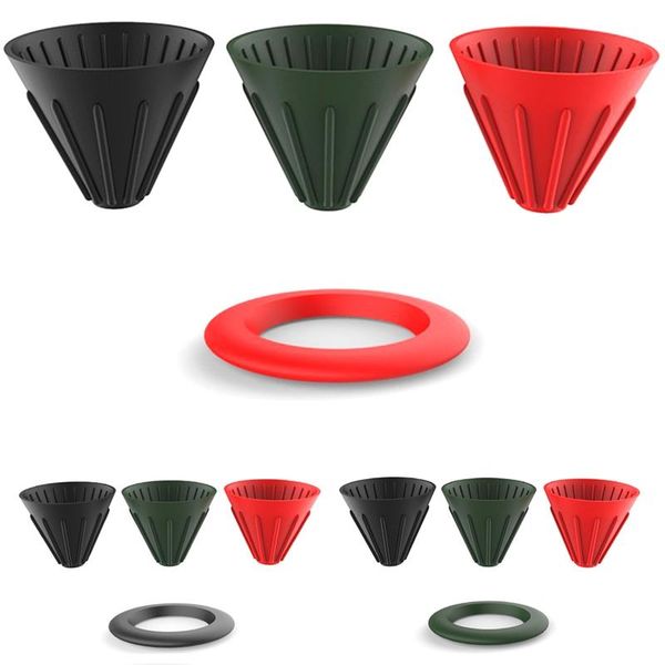 coffee filters silicone dripper filter cone manual home indoor outdoor portable with 1pcs base-abux
coffee filters silicone dripper filter cone manual home indoor outdoor portable with 1pcs base-abux