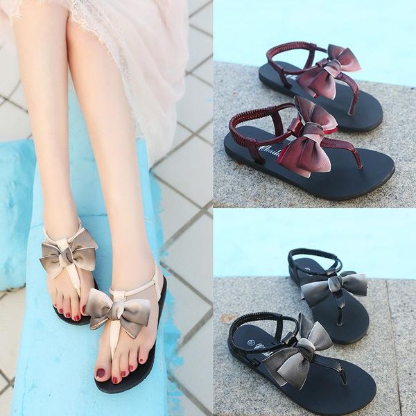 elastic band sandals summer women shoes bowknot clip toe flats gladiator sandalias 2021 femme zapatos mujer non-slip comfortable, Black
elastic band sandals summer women shoes bowknot clip toe flats gladiator sandalias 2021 femme zapatos mujer non-slip comfortable, Black