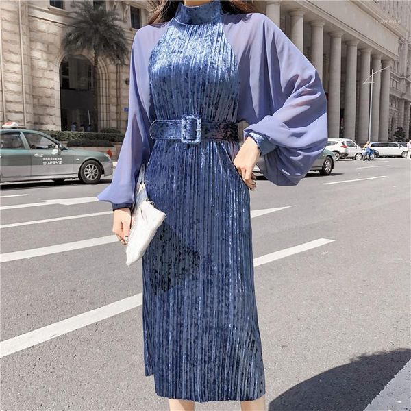 casual dresses 2021 spring dress brand fashion runway designer velvet chiffon lanterns sleeve gold, Black;gray
casual dresses 2021 spring dress brand fashion runway designer velvet chiffon lanterns sleeve gold, Black;gray