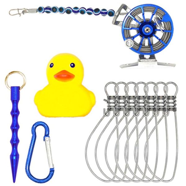 clasps lure fishing lock buckle with float 5m stainless steel rope reel stringer tackle accessories a400
clasps lure fishing lock buckle with float 5m stainless steel rope reel stringer tackle accessories a400