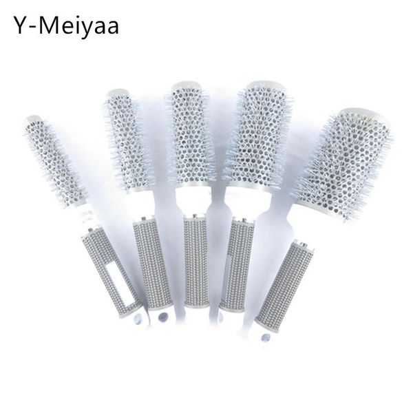 hair brushes 5 size round comb brush nano hairbrush thermal ceramic ion barrel hairdressing salon styling tool wholesale 20#, Silver
hair brushes 5 size round comb brush nano hairbrush thermal ceramic ion barrel hairdressing salon styling tool wholesale 20#, Silver