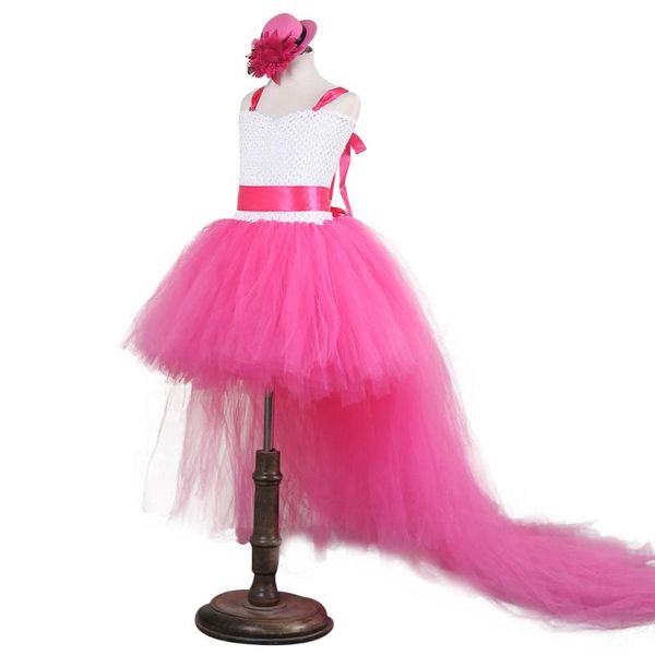 girl's dresses cute v-neck flower girl party dress with hat long tail fairy teen white corchet tube pink tulle tutu, Red;yellow
girl's dresses cute v-neck flower girl party dress with hat long tail fairy teen white corchet tube pink tulle tutu, Red;yellow