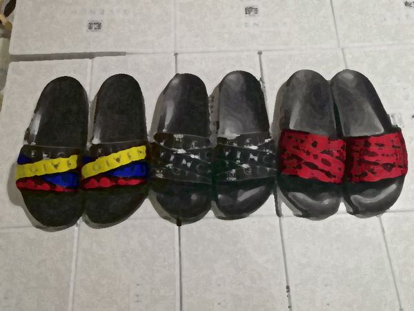 2021 men sandals slippers embroidery designers slides women sandal floral brocade flip flops striped beach leather rubber flower slipper loa, Black
2021 men sandals slippers embroidery designers slides women sandal floral brocade flip flops striped beach leather rubber flower slipper loa, Black