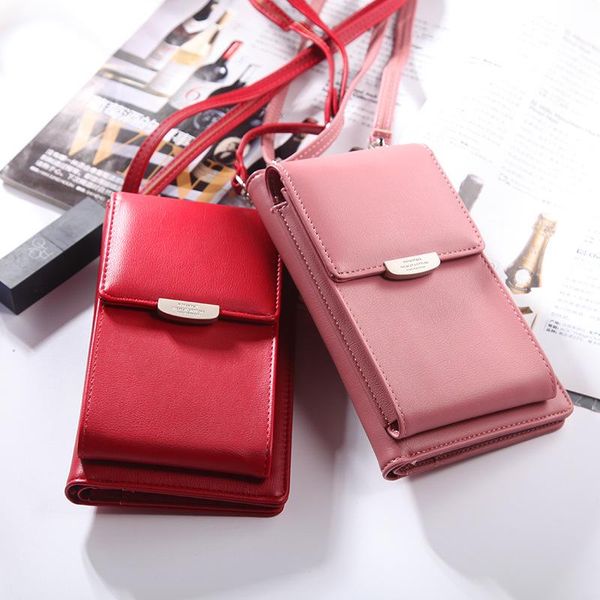 wallets 2021 women's wallet korean fashion small shoulder crossbody bag women womens, Red;black
wallets 2021 women's wallet korean fashion small shoulder crossbody bag women womens, Red;black