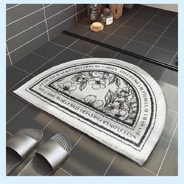 carpets nordic semicircle bathroom entrance mat water absorption toilet non slip bedroom door carpet home el decor floor
carpets nordic semicircle bathroom entrance mat water absorption toilet non slip bedroom door carpet home el decor floor