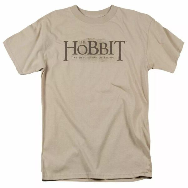 the hobbit textured logo t shirt mens licensed fantasy movie tee bilbo sand, White;black
the hobbit textured logo t shirt mens licensed fantasy movie tee bilbo sand, White;black