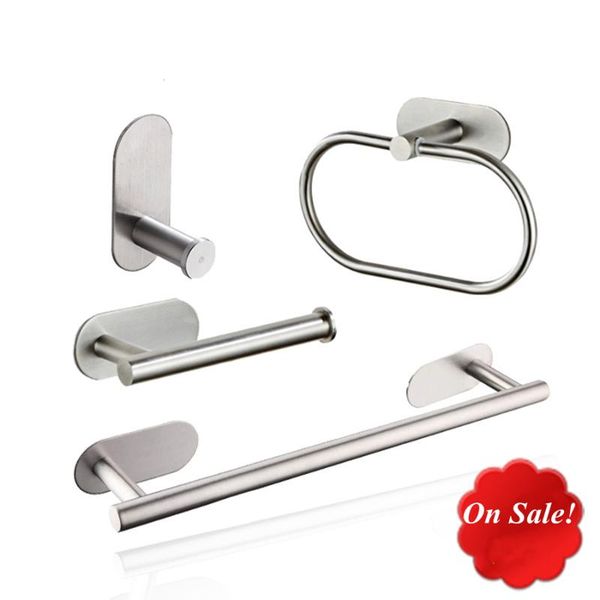 bath accessory set stainless steel silver bathroom hardware towel rack toilet paper holder bar hook accessories don't drilling
bath accessory set stainless steel silver bathroom hardware towel rack toilet paper holder bar hook accessories don't drilling