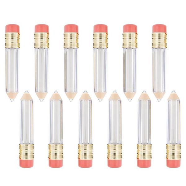 storage bottles & jars 12pcs creative pencil shaped empty lip gloss tubes containers clear mini refillable oil (as
storage bottles & jars 12pcs creative pencil shaped empty lip gloss tubes containers clear mini refillable oil (as