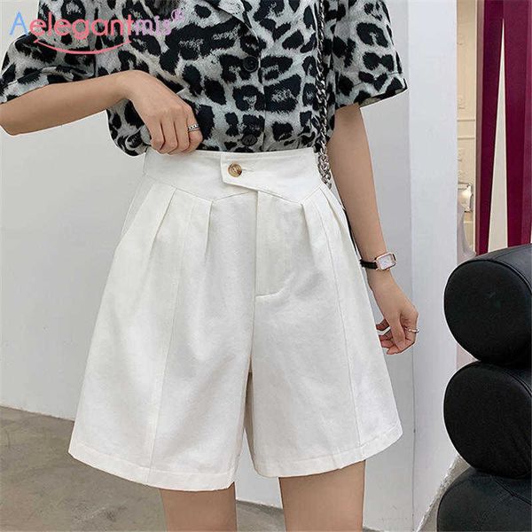 aelegantmis office lady women shorts fashion high waist casual half- length plus size pockets summer 4xl chic 210607, White;black
aelegantmis office lady women shorts fashion high waist casual half- length plus size pockets summer 4xl chic 210607, White;black