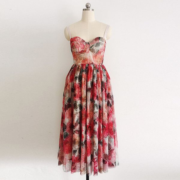 two piece dress high-quality female fashions will see floral track strapless print meshed dress party robe plql, White
two piece dress high-quality female fashions will see floral track strapless print meshed dress party robe plql, White