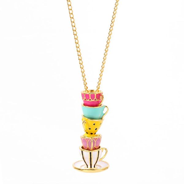 pendant necklaces multiple teacup pink round hip hop rock metal o-chain men's women's pendants cartoon party jewelry gifts, Silver
pendant necklaces multiple teacup pink round hip hop rock metal o-chain men's women's pendants cartoon party jewelry gifts, Silver