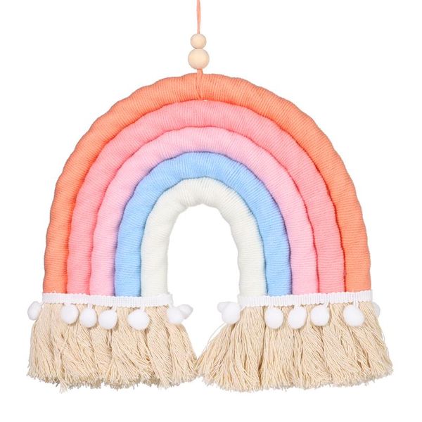 tapestries rainbow tassel tapestry with pom garland bohemia style cotton macrame wall hanging hand woven crafts room po props decor
tapestries rainbow tassel tapestry with pom garland bohemia style cotton macrame wall hanging hand woven crafts room po props decor