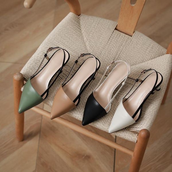 sandals 2021 summer fashion casual white handmade ladies high heels leather cover toe women's pointed designer, Black
sandals 2021 summer fashion casual white handmade ladies high heels leather cover toe women's pointed designer, Black