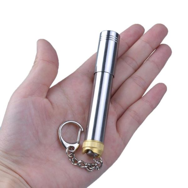 singfire sf-346 cree xp-e r3 180lm 1-mode white super mini stainless steel led - silver (1 x 10440 / 1*) flashlights torches
singfire sf-346 cree xp-e r3 180lm 1-mode white super mini stainless steel led - silver (1 x 10440 / 1*) flashlights torches