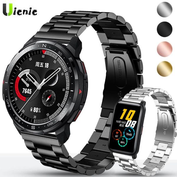 watch bands for honor gs pro band / es stainless steel strap metal bracelet watchbands wristband 20mm 22mm, Black;brown
watch bands for honor gs pro band / es stainless steel strap metal bracelet watchbands wristband 20mm 22mm, Black;brown