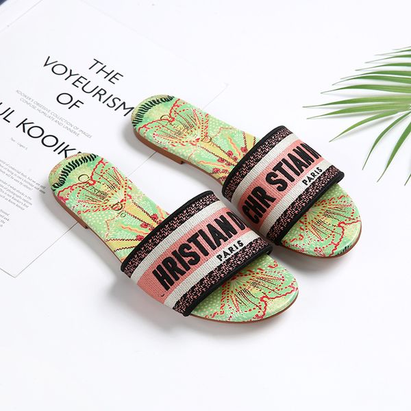 2021 new women's sandals summer d family embroidered letter thick heel one line women's slippers fashion wear sandals ysj, Black
2021 new women's sandals summer d family embroidered letter thick heel one line women's slippers fashion wear sandals ysj, Black
