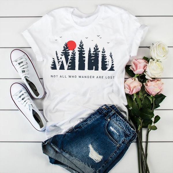 wild camper forest fashion sun women t shirts print clothes graphic female tumblr, White
wild camper forest fashion sun women t shirts print clothes graphic female tumblr, White