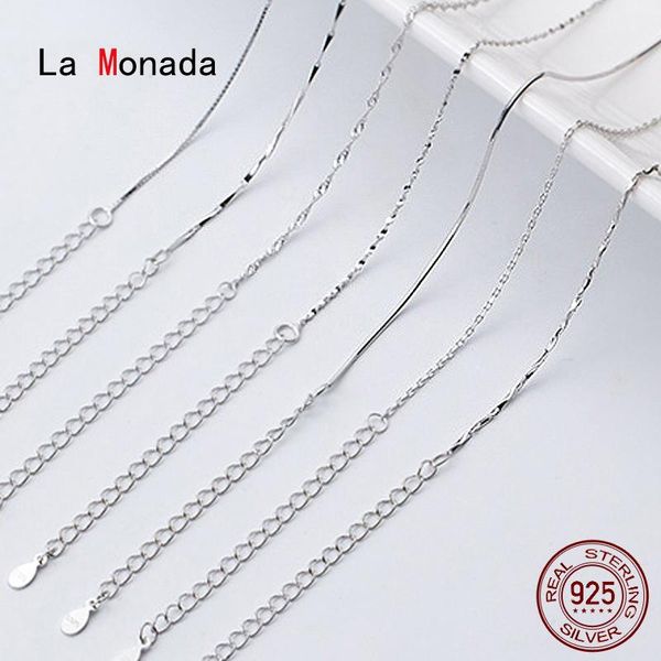 chains 39cm-44cm female necklace for women on neck silver 925 chain necklaces pendant girls fashion jewelry minimalist
chains 39cm-44cm female necklace for women on neck silver 925 chain necklaces pendant girls fashion jewelry minimalist