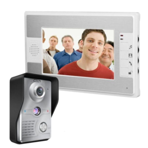 video door phones wired intercom doorbell 7 inch display waterproof night vision color hands-system 420 wire 92
video door phones wired intercom doorbell 7 inch display waterproof night vision color hands-system 420 wire 92