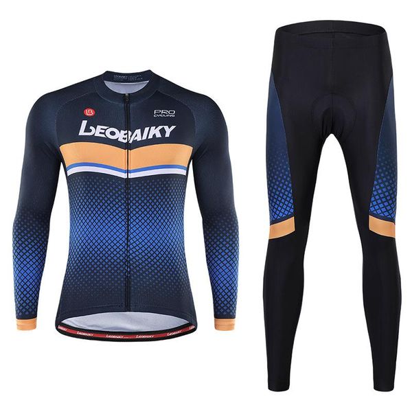 racing sets lb cycling jersey men's long-sleeved suit custom breathable spring and autumn, Black;blue
racing sets lb cycling jersey men's long-sleeved suit custom breathable spring and autumn, Black;blue