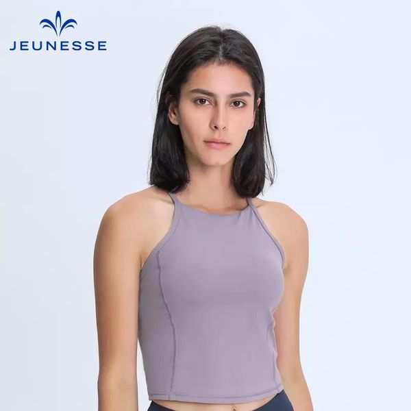 jeunesse beno women fitness workout yoga bras high neck naked feel racerback leisure sports athletic sleeveless crop tank outfit
jeunesse beno women fitness workout yoga bras high neck naked feel racerback leisure sports athletic sleeveless crop tank outfit