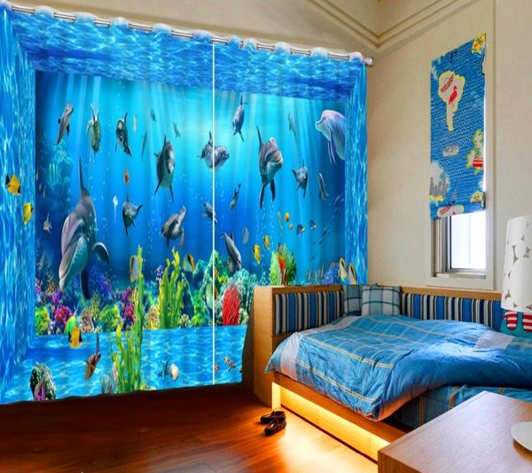 curtain & drapes customize european underwater world kitchen 3d curtains for living room window
curtain & drapes customize european underwater world kitchen 3d curtains for living room window