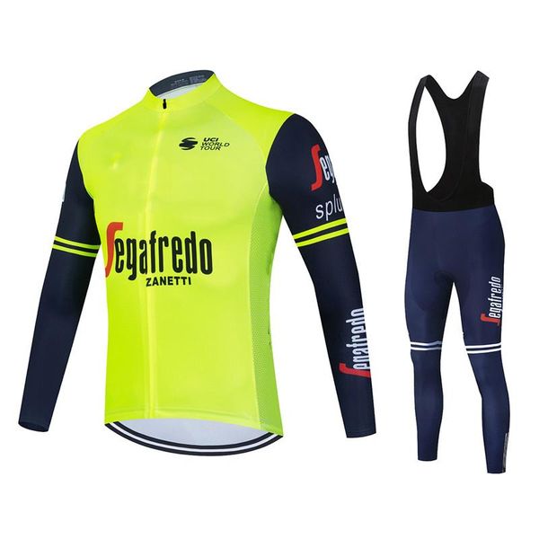 racing sets 2021 segafredo spring autumn collection yellow cycling jersey long sleeve men outdoor bicycle ropa ciclismo se, Black;blue
racing sets 2021 segafredo spring autumn collection yellow cycling jersey long sleeve men outdoor bicycle ropa ciclismo se, Black;blue