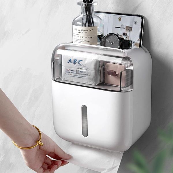 toilet paper holders bathroom waterproof wall-mounted holder roll tube storage rack box creative tissue household
toilet paper holders bathroom waterproof wall-mounted holder roll tube storage rack box creative tissue household