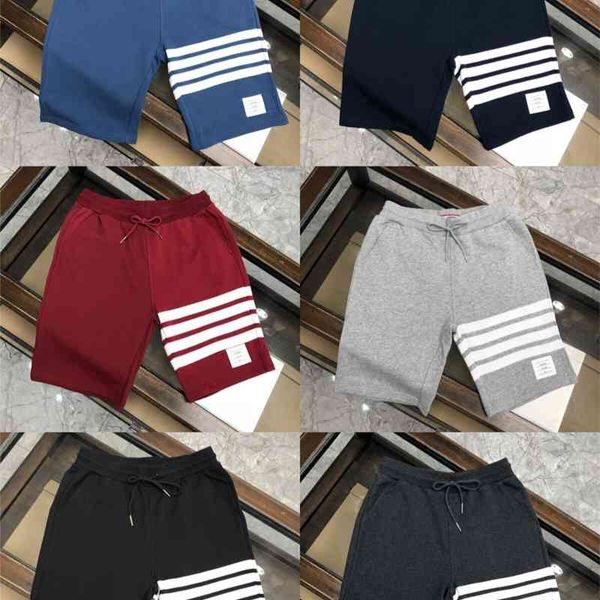 high version tb basic four bar guard sports casual pants net red same men's and women's shorts capris, White;black
high version tb basic four bar guard sports casual pants net red same men's and women's shorts capris, White;black